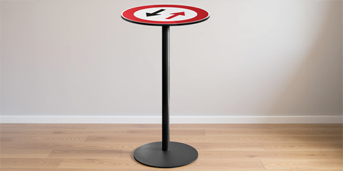 Tavoli alti da lavoro